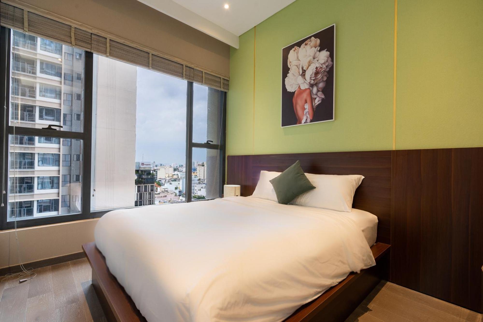 Apartment Happy High-end - Central, Whole City View & Infinity Pools - The Marq Ho Chi Minh City